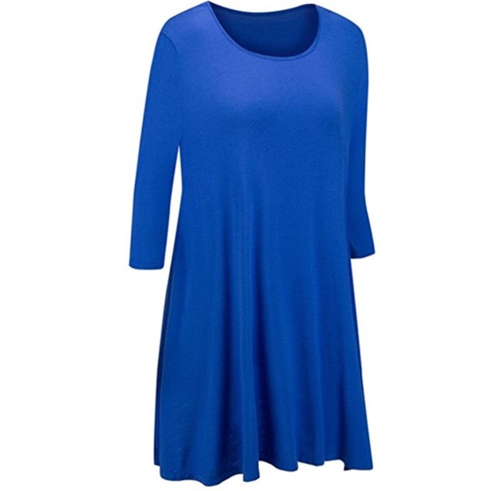Plus size tunic - NWT - 3x - Lake blue